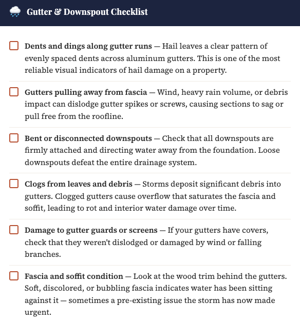 Storm Damage Restoration in Byron, IL: Roof, Siding & Gutter Checklist