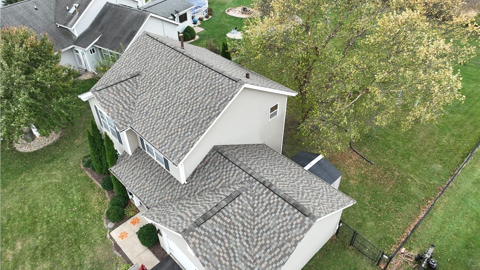 Beautiful New Roof by Huskie Exteriors in Rockford, IL