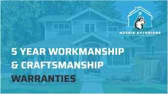 Extended Five-Year Warranties on Craftsmanship & Workmanship