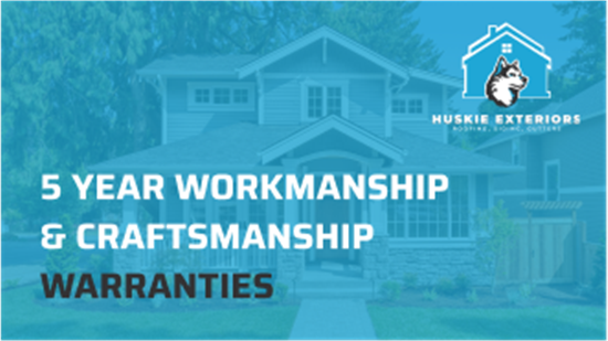Extended Five-Year Warranties on Craftsmanship & Workmanship