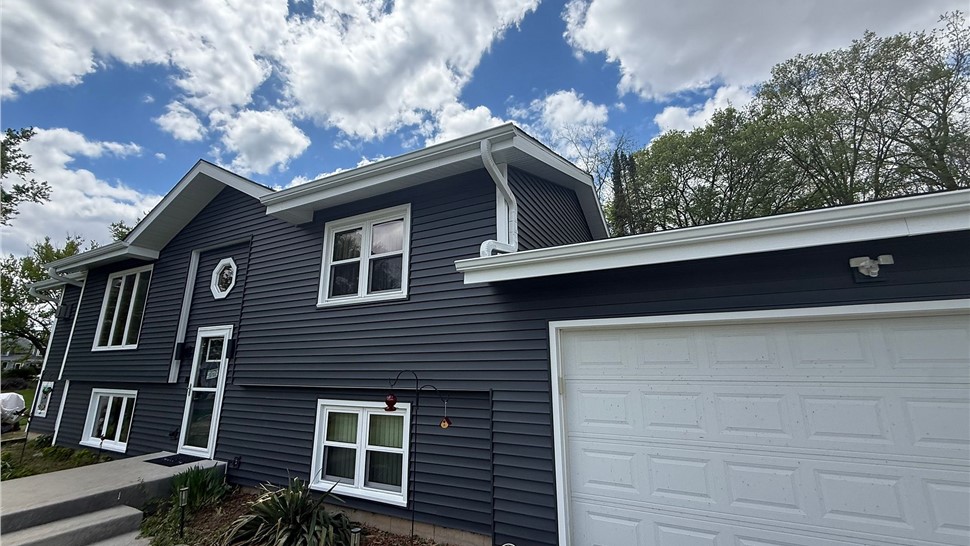 Gutters, Roofing, Siding Project in Edgerton, Wisconsin by Huskie Exteriors