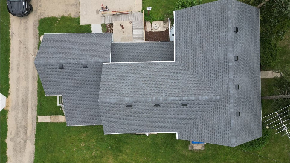 Roofing Project in Oregon, Illinois by Huskie Exteriors