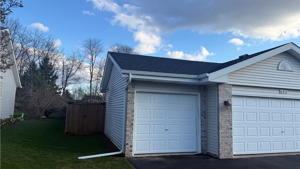 Gutters, Roofing Project in Loves Park, IL by Huskie Exteriors