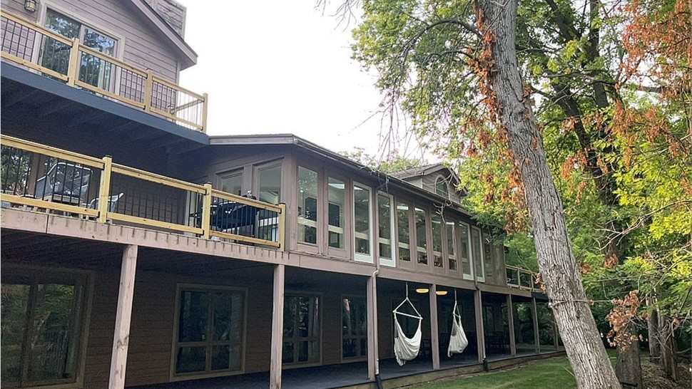 Gutters, Siding, Storm Damage Project in Oregon, IL by Huskie Exteriors