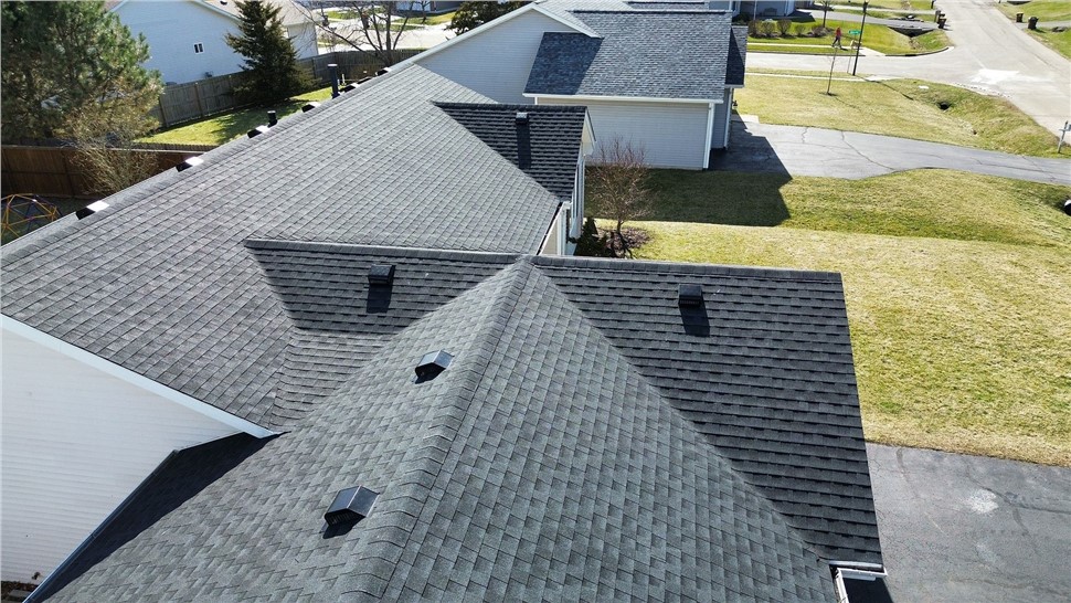 Gutters, Roofing Project in Loves Park, IL by Huskie Exteriors