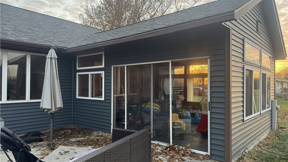 Siding Project in Evansville, Wisconsin by Huskie Exteriors