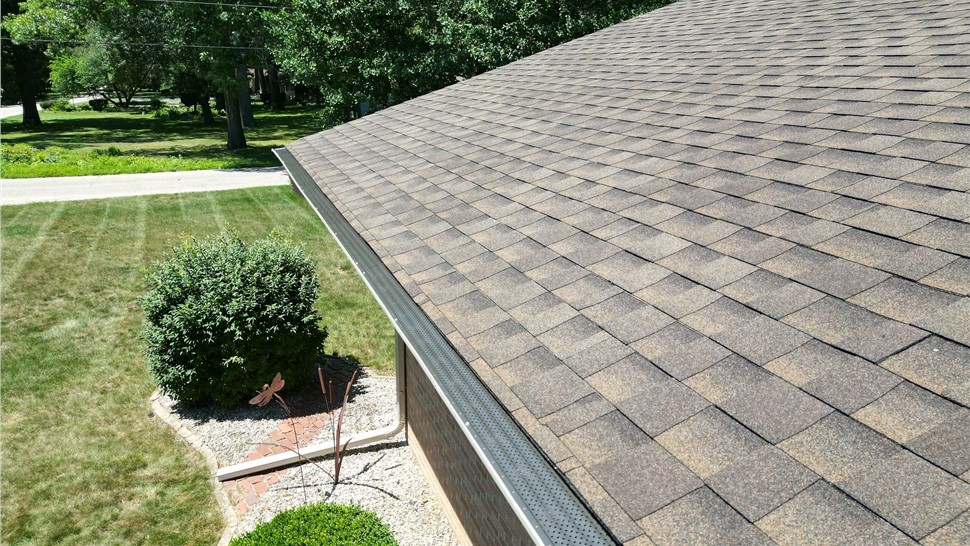 Gutters, Roofing Project in Rockton, Illinois by Huskie Exteriors