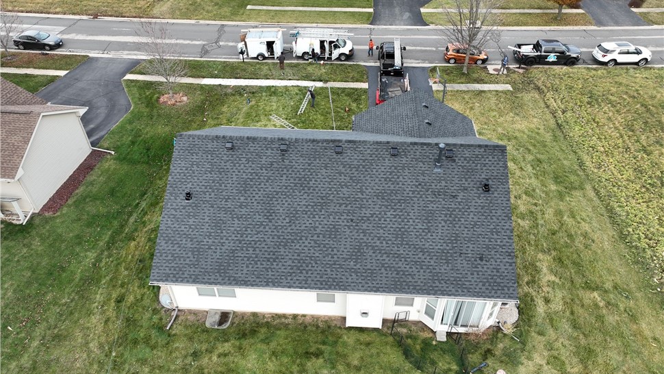 Roofing Project in Davis Junction, Illinois by Huskie Exteriors
