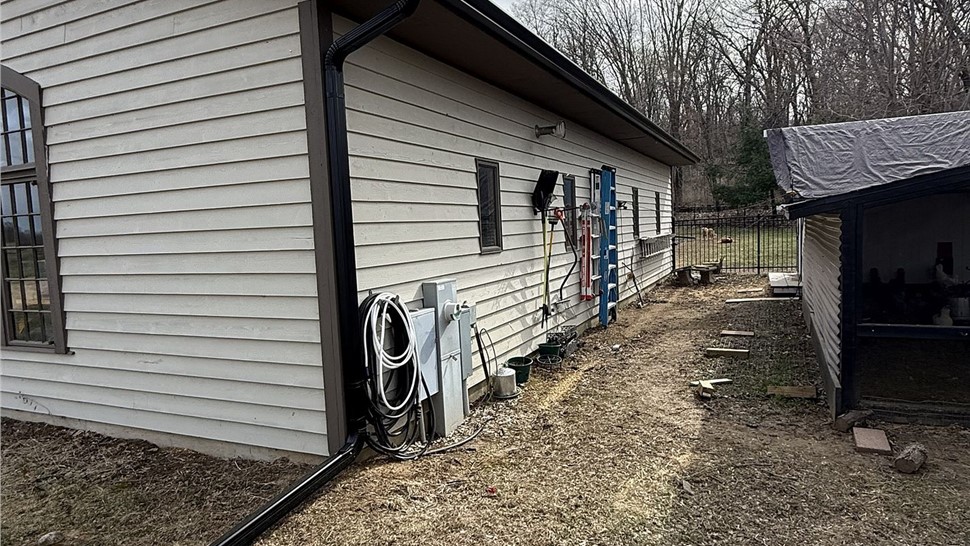 Gutters Project in Oregon, Illinois by Huskie Exteriors