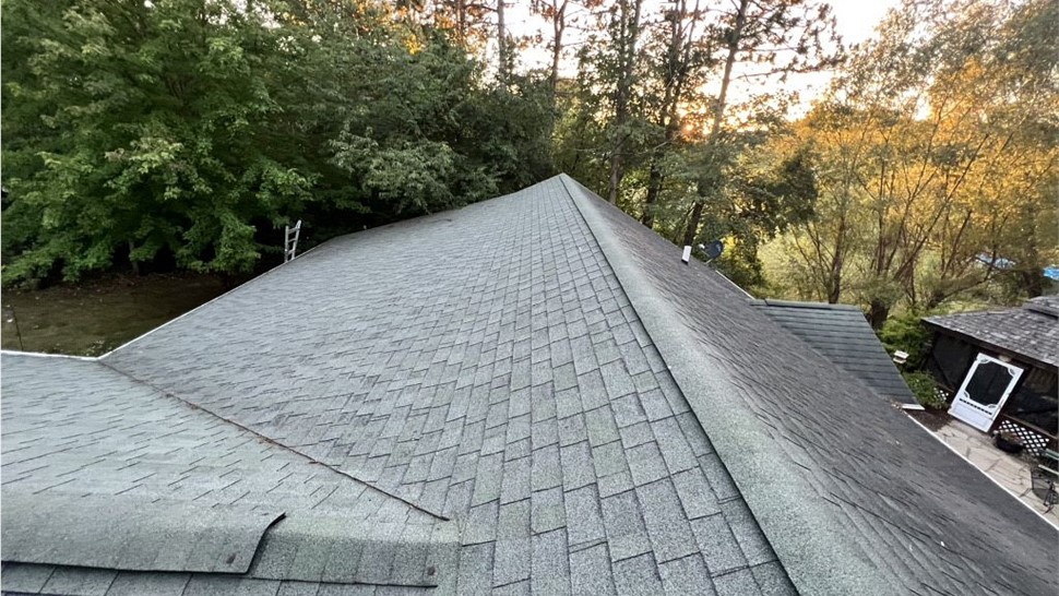 Roofing, Storm Damage Project in Dixon, IL by Huskie Exteriors