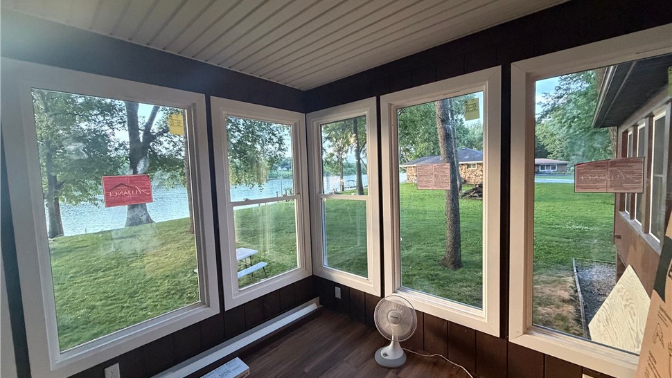 Windows Project in Oregon, Illinois by Huskie Exteriors