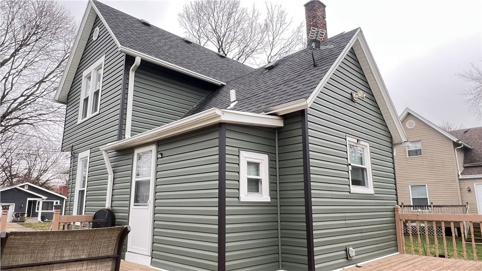 Gutters, Roofing, Siding Project in Belvidere, Illinois by Huskie Exteriors