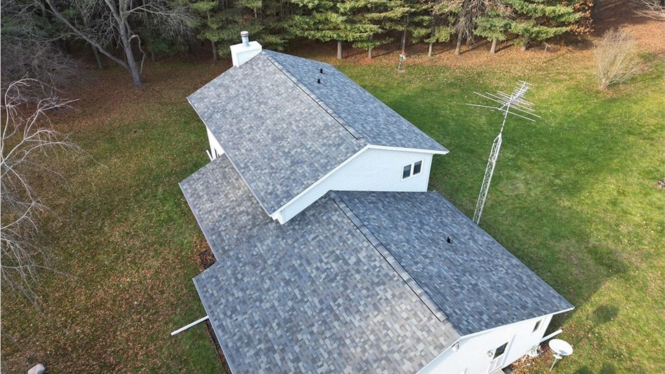 Gutters, Roofing, Storm Damage Project in Oregon, IL by Huskie Exteriors