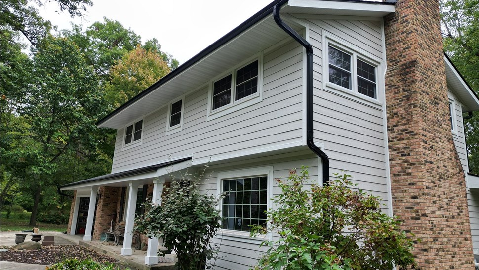 Roofing, Siding Project in Rockford, IL by Huskie Exteriors