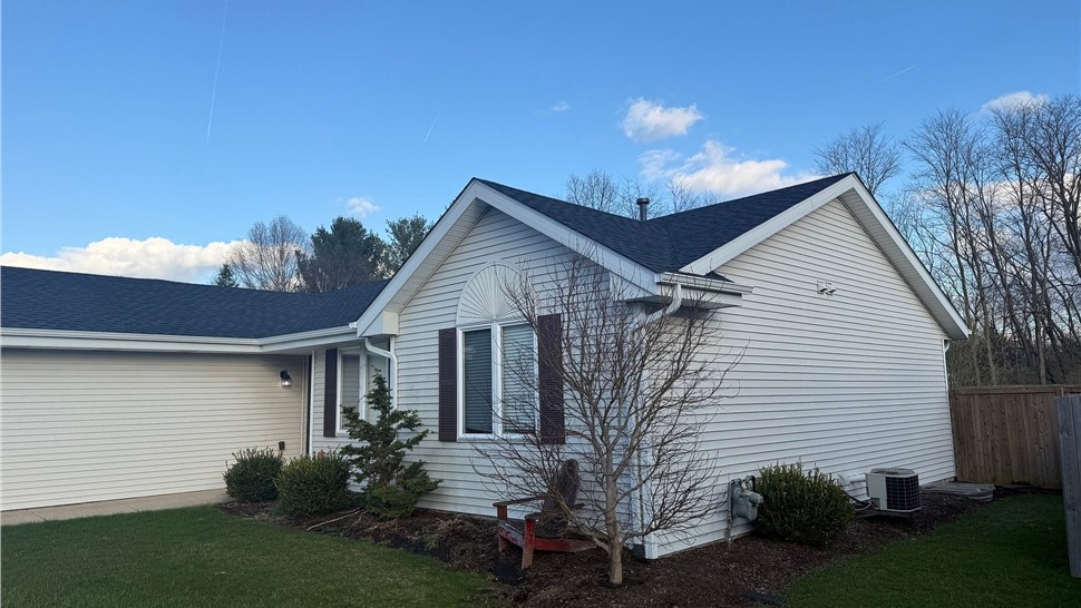 Gutters, Roofing Project in Loves Park, IL by Huskie Exteriors