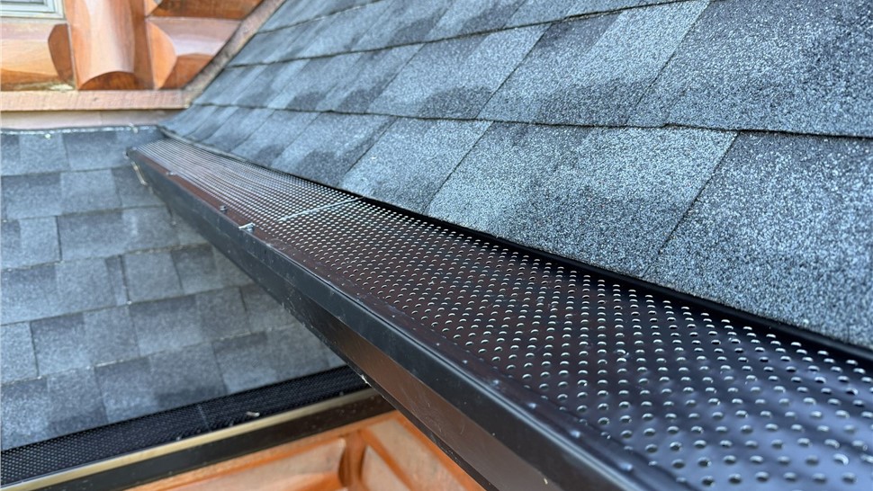 Gutters Project in Byron, Illinois by Huskie Exteriors
