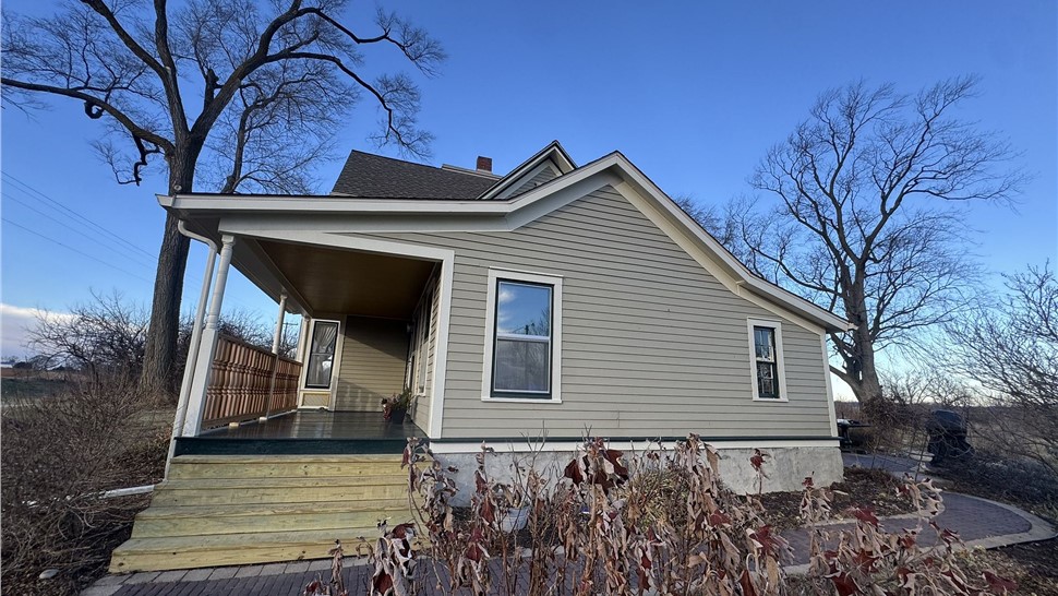 Gutters, Roofing, Siding Project in Winnebago, Illinois by Huskie Exteriors