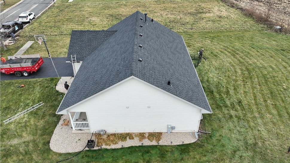 Roofing Project in Davis Junction, Illinois by Huskie Exteriors