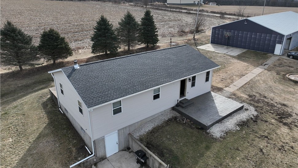 Roofing Project in Albany, Wisconsin by Huskie Exteriors