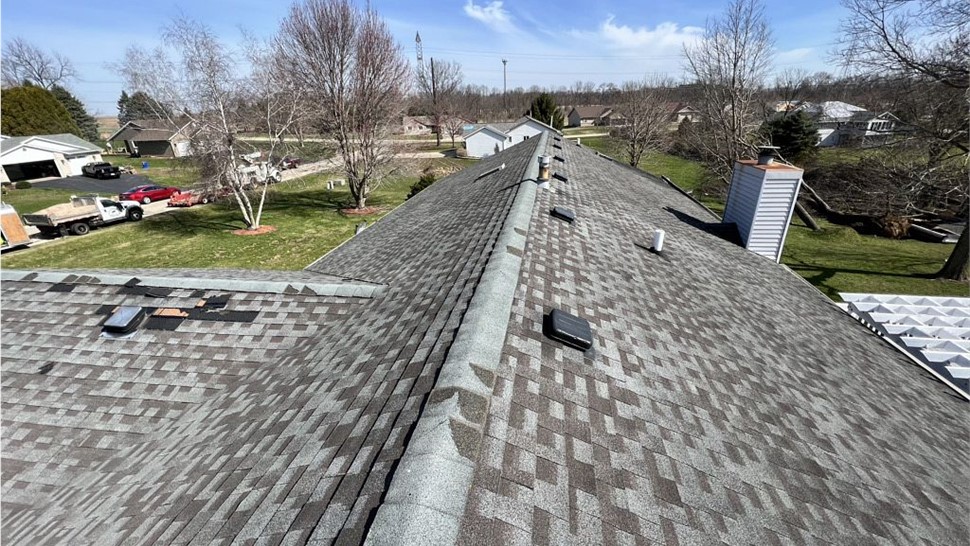 Gutters, Roofing, Siding, Storm Damage Project in Rockford, IL by Huskie Exteriors