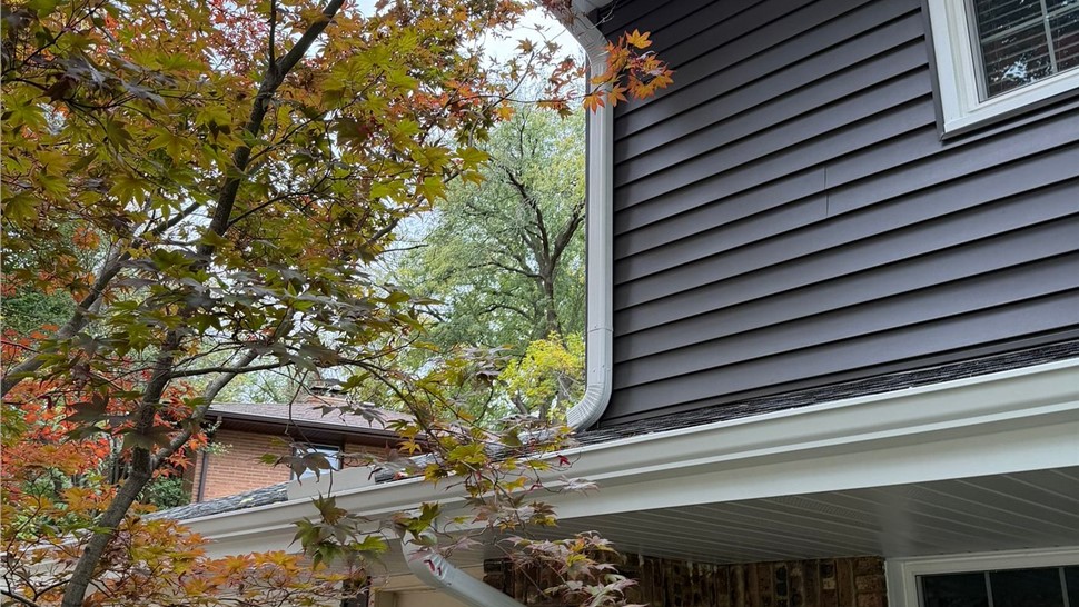 Gutters, Siding, Windows Project in Rockford, Illinois by Huskie Exteriors