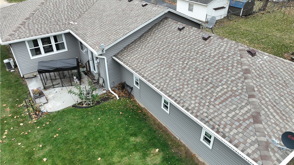 Roofing Project in Kirkland, Illinois by Huskie Exteriors