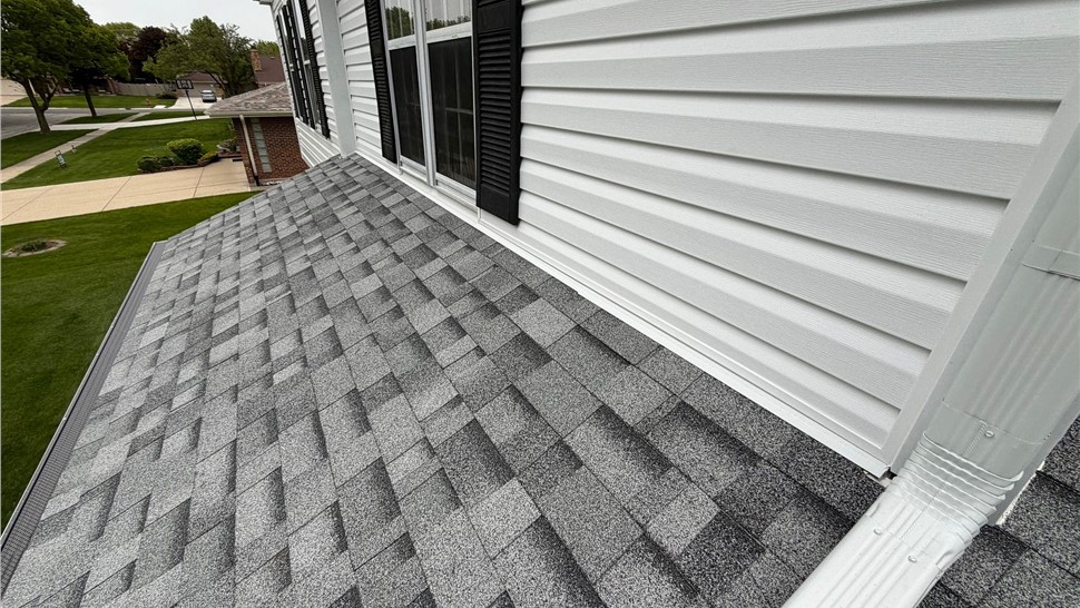 Gutters, Roofing, Siding Project in Darien, Illinois by Huskie Exteriors