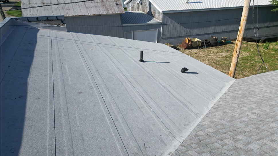 Roofing Project in Davis, Illinois by Huskie Exteriors