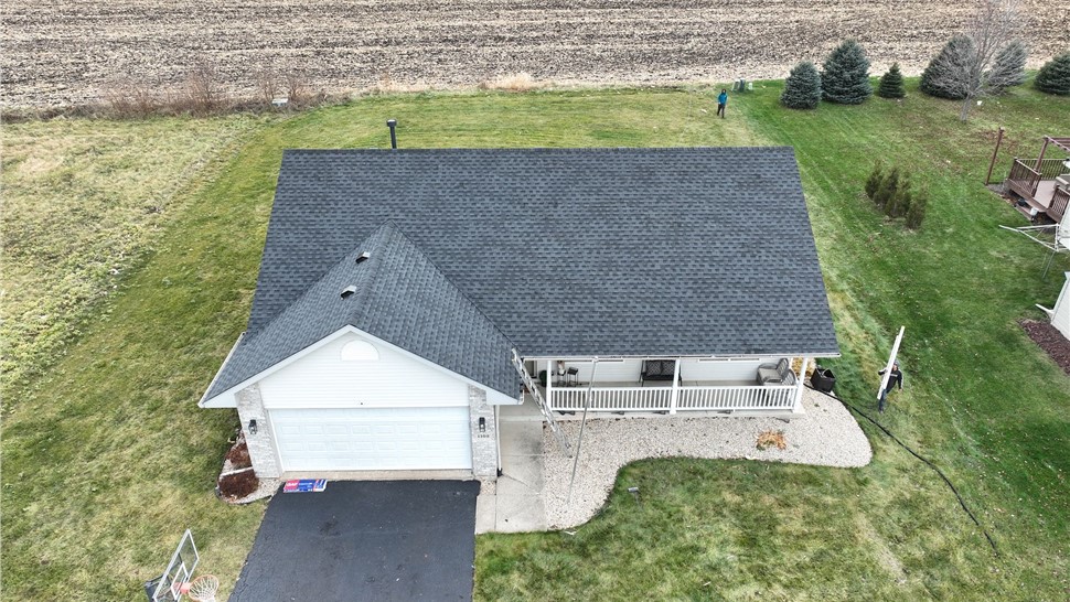 Roofing Project in Davis Junction, Illinois by Huskie Exteriors