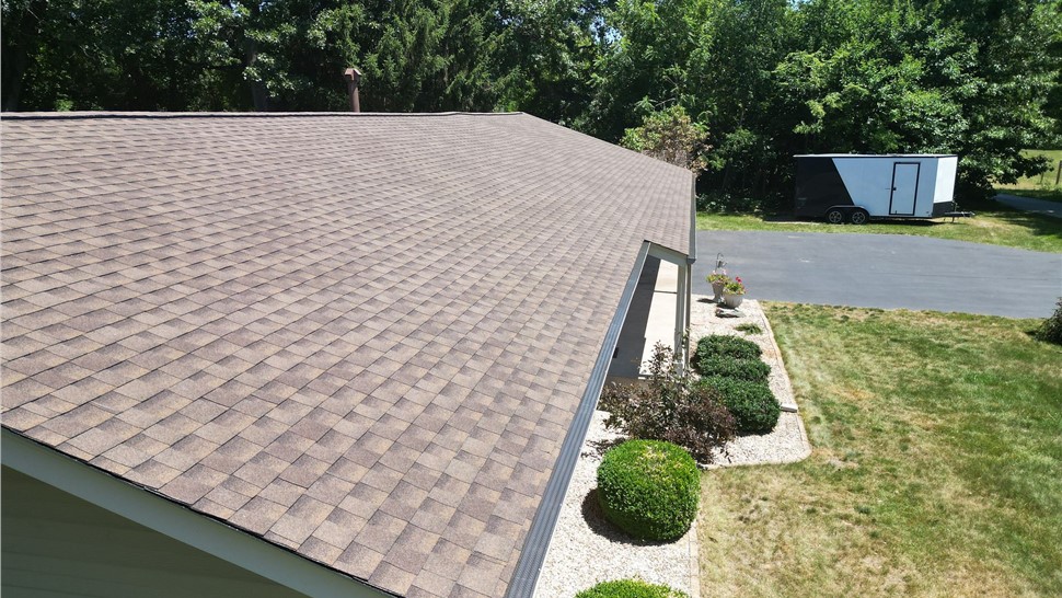 Gutters, Roofing Project in Rockton, Illinois by Huskie Exteriors
