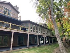 Gutters, Siding, Storm Damage Project in Oregon, IL by Huskie Exteriors