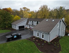 Gutters, Siding, Storm Damage Project in Oregon, IL by Huskie Exteriors