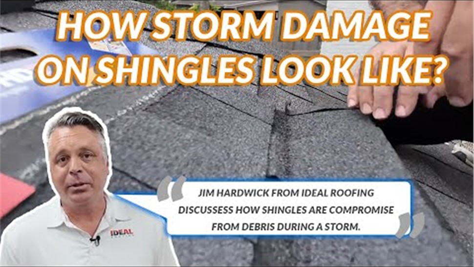 Video - Storm Damage Shingles Video 38
