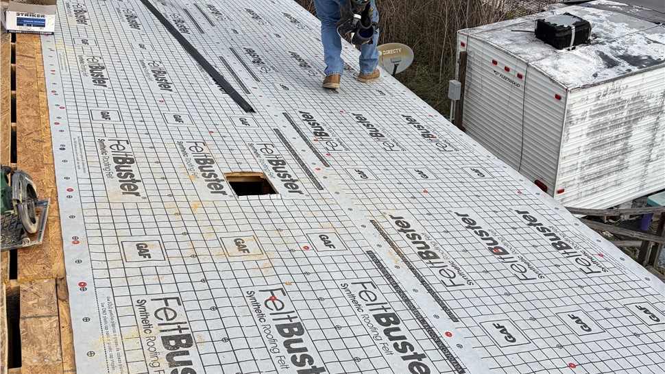 New Roof Project in Dayton, TX by Ideal Roofing