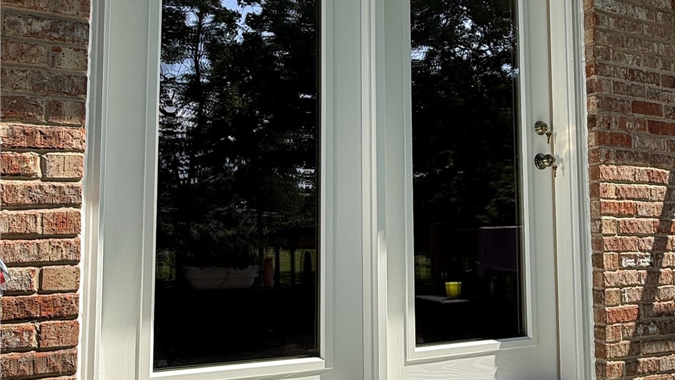 Doors Project in New Lenox, Illinois by Illinois Energy Windows & Siding