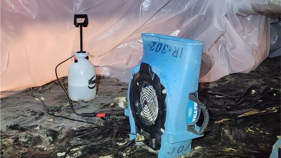 Crawl Space, Water Damage Project in Knoxville, TN by Innovative Home Services