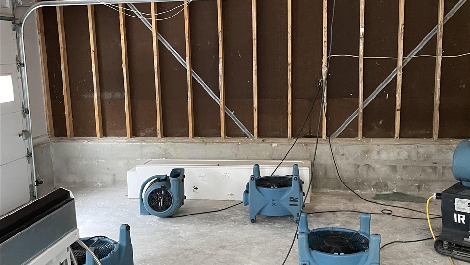 Water Damage Project in Knoxville, TN by Innovative Home Services