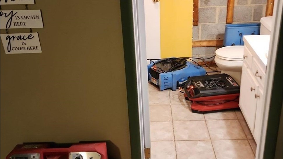 Emergency Services, Water Damage Project in Cookeville, TN by Innovative Home Services