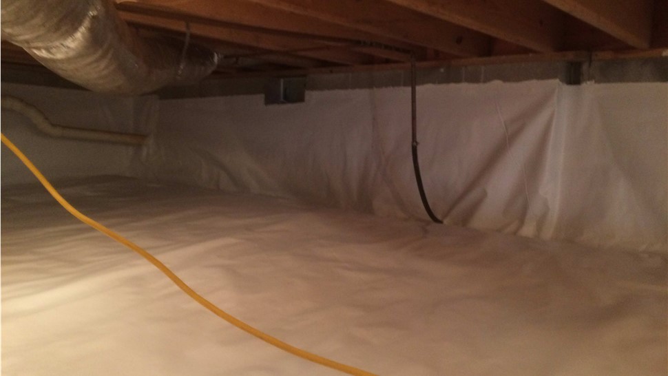 Crawl Space Project in Cookeville, TN by Innovative Home Services
