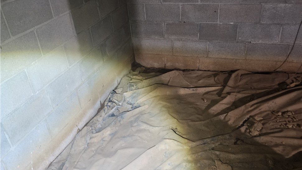 Crawl Space Project in Cookeville, TN by Innovative Home Services