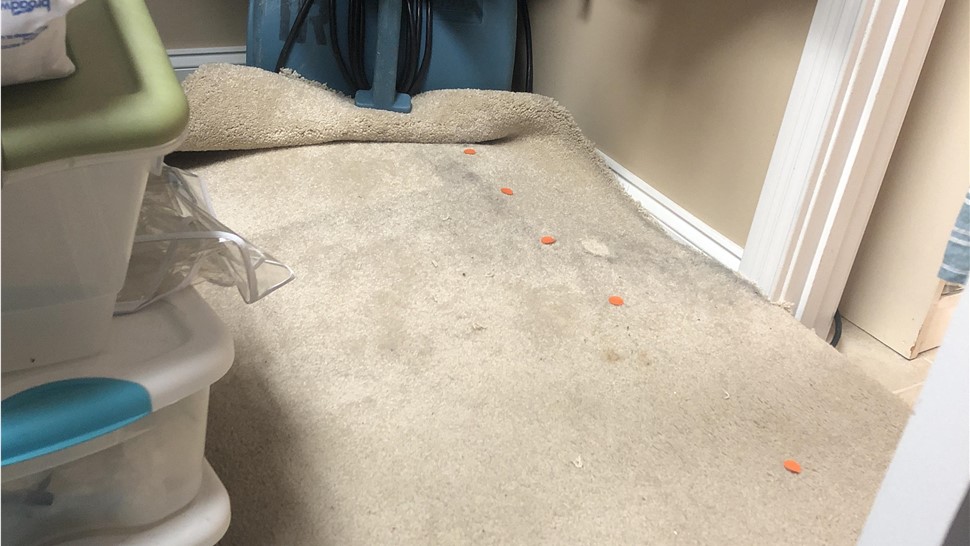 Water Damage Project in Knoxville, TN by Innovative Home Services