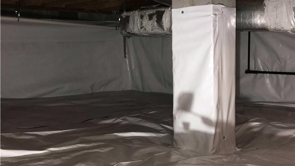 Crawl Space Project in Crossville, TN by Innovative Home Services