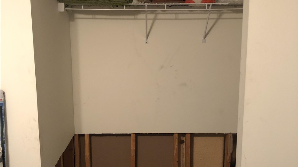 Water Damage Project in Knoxville, TN by Innovative Home Services