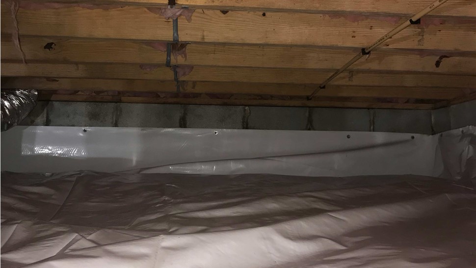 Crawl Space Project in Crossville, TN by Innovative Home Services