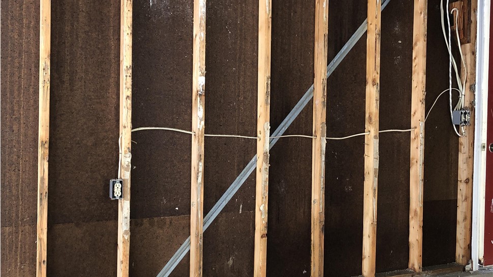 Water Damage Project in Knoxville, TN by Innovative Home Services