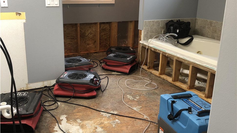 Water Damage Project in Crossville, TN by Innovative Home Services