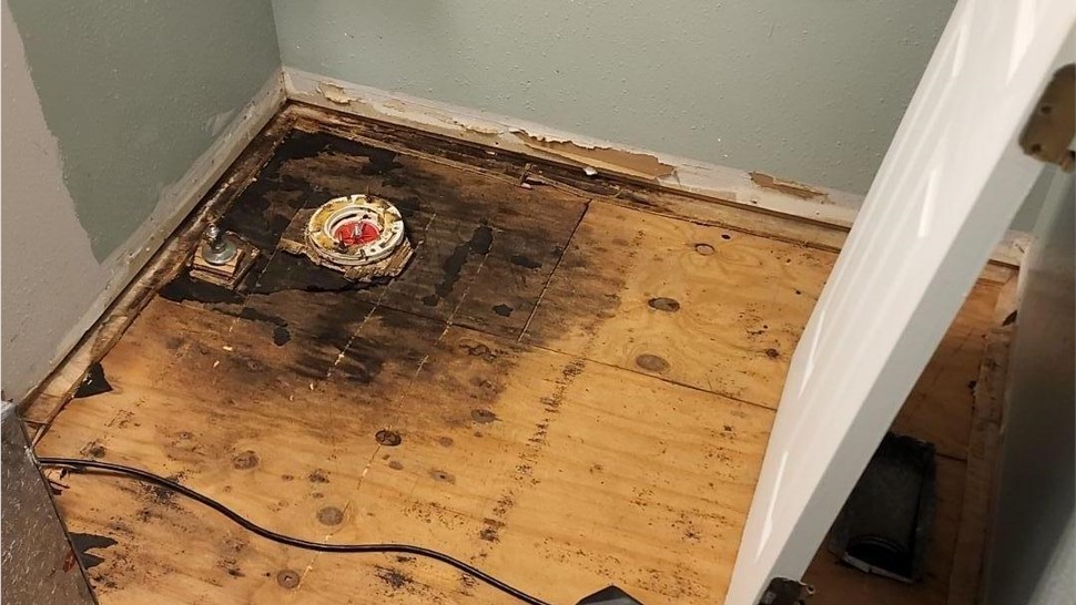 Water Damage Project in Oak Ridge, TN by Innovative Home Services