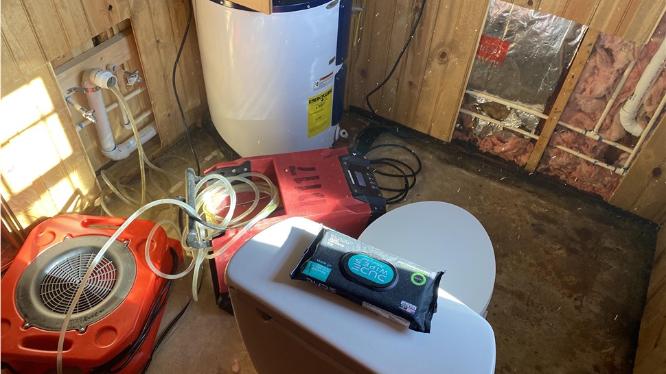 Emergency Services, Water Damage Project in Lancing, TN by Innovative Home Services