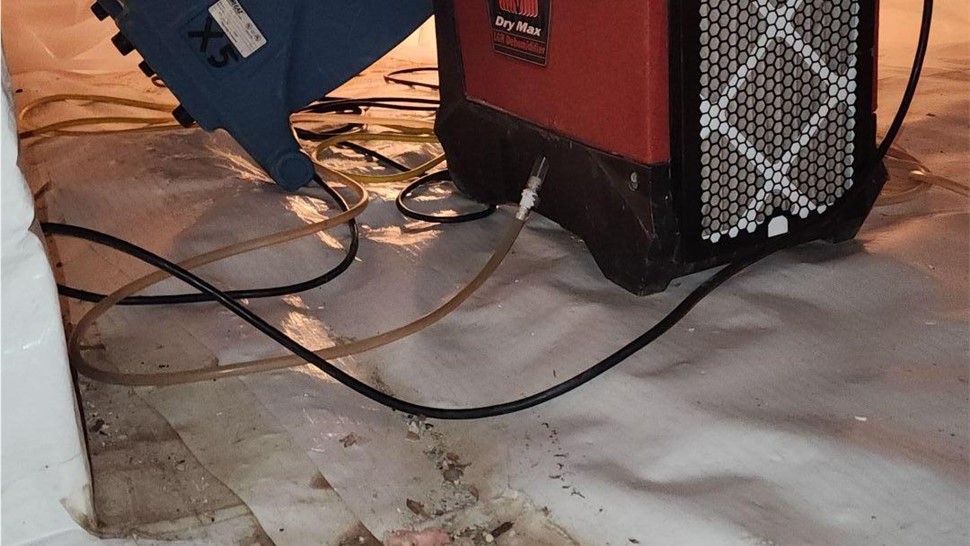 Crawl Space, Water Damage Project in Crossville, TN by Innovative Home Services