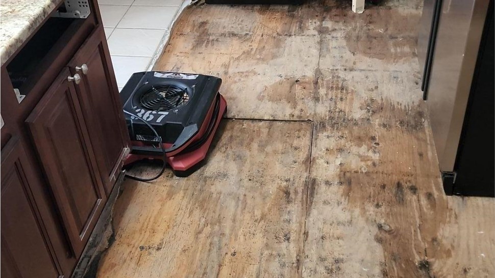 Water Damage Project in Knoxville, TN by Innovative Home Services